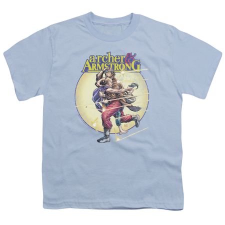 Archer & Armstrong Kids Shirt Carried Away Light Blue T-Shirt