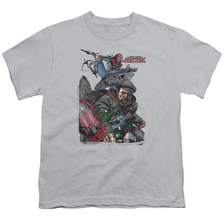 Archer & Armstrong Kids Shirt Fight Back Silver T-Shirt