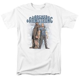 Archer & Armstrong Shirt Stare Down White T-Shirt