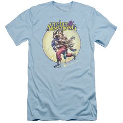 Archer & Armstrong Slim Fit Shirt Carried Away Light Blue T-Shirt