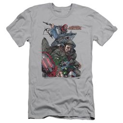 Archer & Armstrong Slim Fit Shirt Fight Back Silver T-Shirt