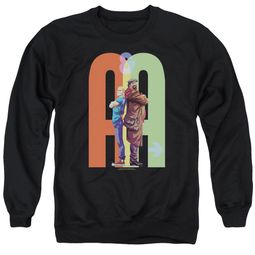 Archer & Armstrong Sweatshirt Back To Back Adult Black Sweat Shirt Archer & Armstrong Sweatshirt Back To Back Adult Black Sweat Shirt