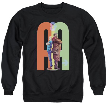 Archer & Armstrong Sweatshirt Back To Back Adult Black Sweat Shirt