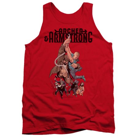 Archer & Armstrong Tank Top Hang On Red Tanktop
