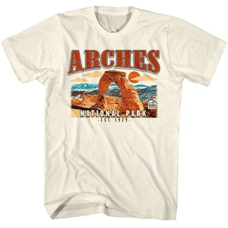 Arches National Park in Utah Off-White Adult T-shirt