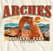 Arches National Park in Utah Off-White Adult T-shirt