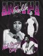 Aretha Franklin Rock Steady Baby Mens T-shirt - Black