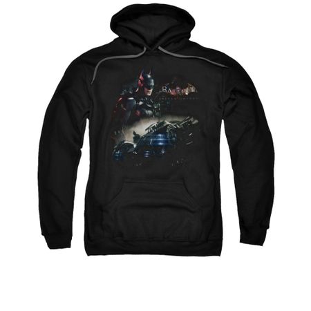 Arkham Knight Hoodie Car Black Sweatshirt Hoody