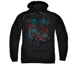 Arkham Knight Hoodie City Of Fear Black Sweatshirt Hoody Arkham Knight Hoodie City Of Fear Black Sweatshirt Hoody