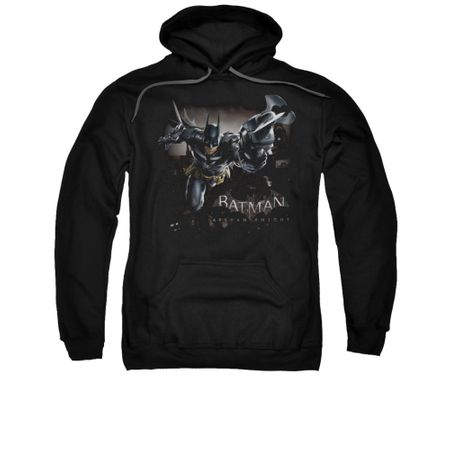 Arkham Knight Hoodie Grapple Gun Black Sweatshirt Hoody