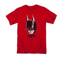 Arkham Knight Shirt Bat Mask Red T-Shirt