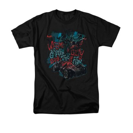 Arkham Knight Shirt City Of Fear Black T-Shirt