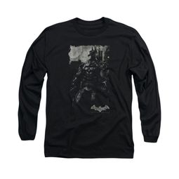Arkham Knight Shirt Grey Photo Long Sleeve Black Tee T-Shirt Arkham Knight Shirt Grey Photo Long Sleeve Black Tee T-Shirt