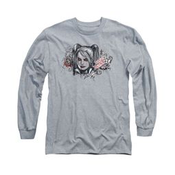 Arkham Knight Shirt Harley RIP Long Sleeve Athletic Heather Tee T-Shirt Arkham Knight Shirt Harley RIP Long Sleeve Athletic Heather Tee T-Shirt
