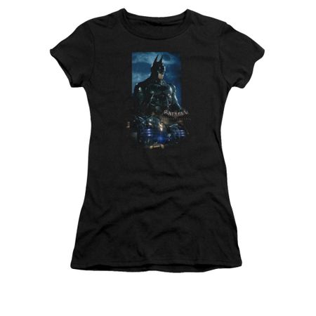 Arkham Knight Shirt Juniors Batmobile Black T-Shirt