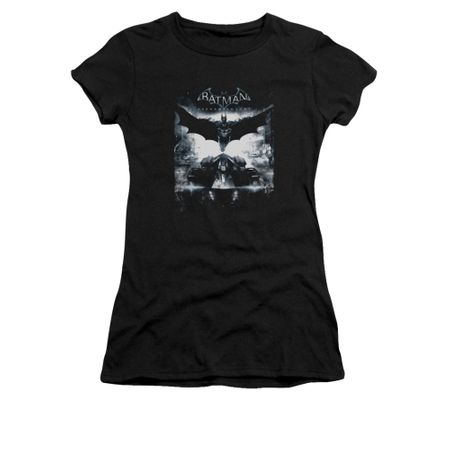 Arkham Knight Shirt Juniors Flying Black T-Shirt