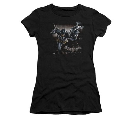 Arkham Knight Shirt Juniors Grapple Gun Black T-Shirt
