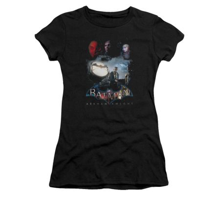 Arkham Knight Shirt Juniors Spot Light Black T-Shirt