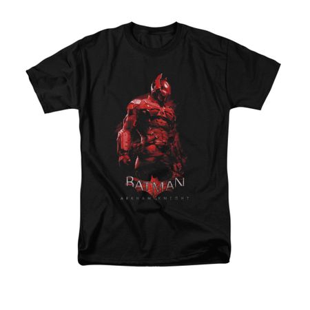 Arkham Knight Shirt Red Suit Black T-Shirt
