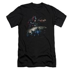 Arkham Knight Shirt Slim Fit Car Black T-Shirt