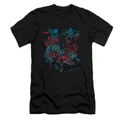 Arkham Knight Shirt Slim Fit City Of Fear Black T-Shirt Arkham Knight Shirt Slim Fit City Of Fear Black T-Shirt