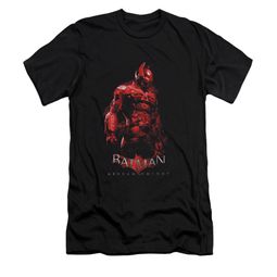 Arkham Knight Shirt Slim Fit Red Suit Black T-Shirt Arkham Knight Shirt Slim Fit Red Suit Black T-Shirt