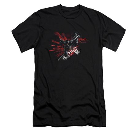 Arkham Knight Shirt Slim Fit W Tech Black T-Shirt