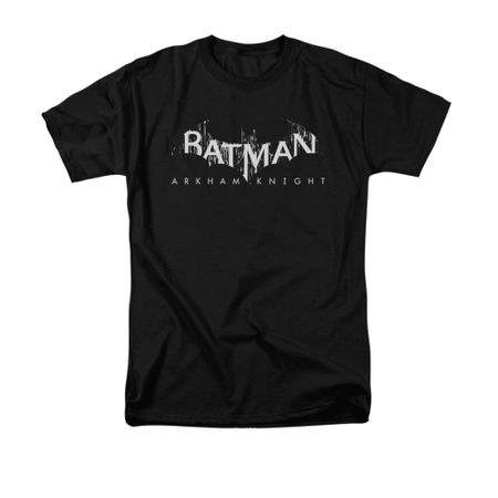 Arkham Knight Shirt Splintered Logo Black T-Shirt