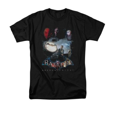 Arkham Knight Shirt Spot Light Black T-Shirt