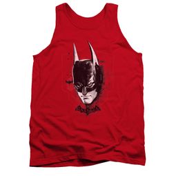 Arkham Knight Shirt Tank Top Bat Mask Red Tanktop