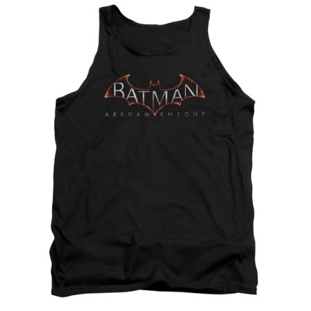 Arkham Knight Shirt Tank Top Logo Black Tanktop