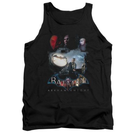 Arkham Knight Shirt Tank Top Spot Light Black Tanktop