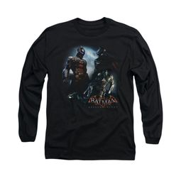 Arkham Knight Shirt Two Fighters Long Sleeve Black Tee T-Shirt