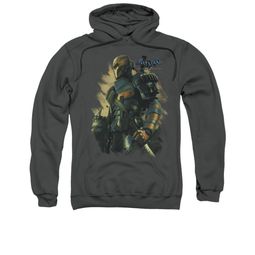 Arkham Origins Hoodie Deathstroke Charcoal Sweatshirt Hoody