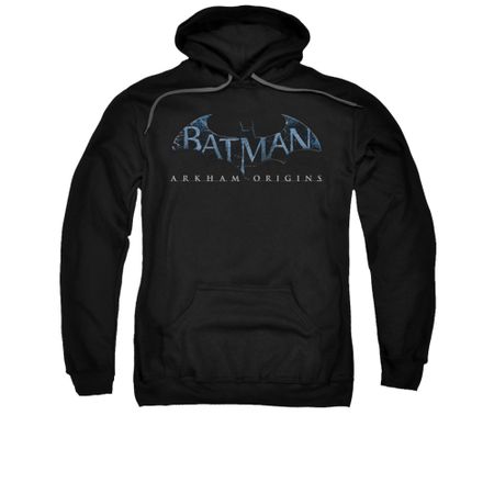 Arkham Origins Hoodie Logo Black Sweatshirt Hoody