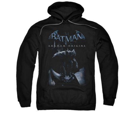 Arkham Origins Hoodie Perched Black Sweatshirt Hoody