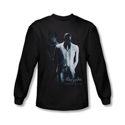Arkham Origins Shirt Black Mask Long Sleeve Black Tee T-Shirt Arkham Origins Shirt Black Mask Long Sleeve Black Tee T-Shirt