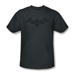 Arkham Origins Shirt Distressed Logo Charcoal T-Shirt