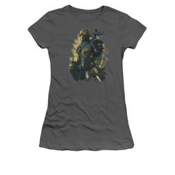 Arkham Origins Shirt Juniors Deathstroke Charcoal T-Shirt