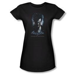 Arkham Origins Shirt Juniors Joker Black T-Shirt Arkham Origins Shirt Juniors Joker Black T-Shirt