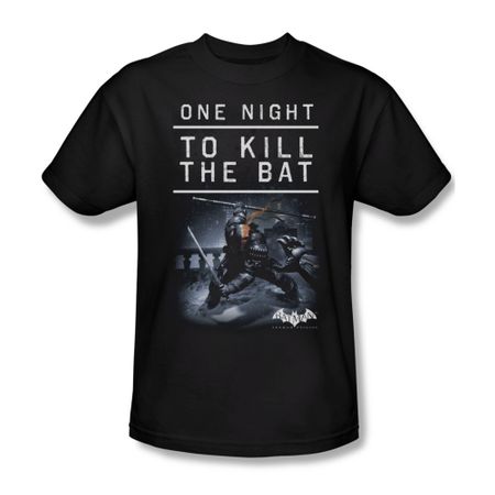 Arkham Origins Shirt Kill The Bat Black T-Shirt