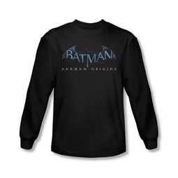 Arkham Origins Shirt Logo Long Sleeve Black Tee T-Shirt Arkham Origins Shirt Logo Long Sleeve Black Tee T-Shirt