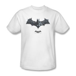 Arkham Origins Shirt Logo Of Enemies White T-Shirt