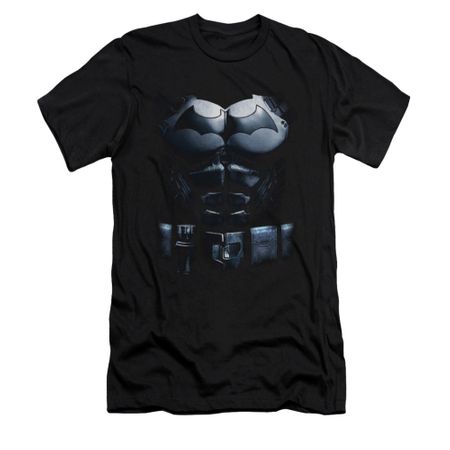 Arkham Origins Shirt Slim Fit Costume Black T-Shirt