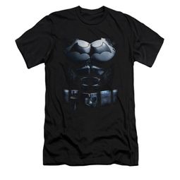 Arkham Origins Shirt Slim Fit Costume Black T-Shirt