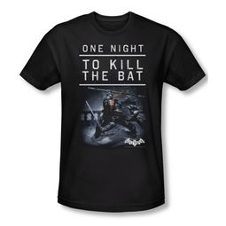 Arkham Origins Shirt Slim Fit Kill The Bat Black T-Shirt Arkham Origins Shirt Slim Fit Kill The Bat Black T-Shirt
