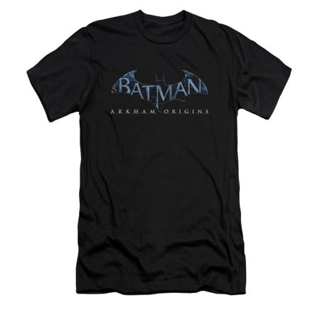 Arkham Origins Shirt Slim Fit Logo Black T-Shirt