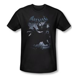 Arkham Origins Shirt Slim Fit Out Of The Shadows Black T-Shirt Arkham Origins Shirt Slim Fit Out Of The Shadows Black T-Shirt
