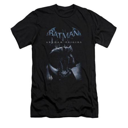 Arkham Origins Shirt Slim Fit Perched Black T-Shirt