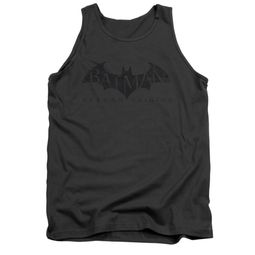 Arkham Origins Shirt Tank Top Distressed Logo Charcoal Tanktop